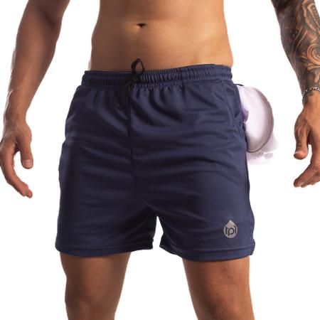 Shorts Masculino 2 em 1 com Segunda Pele Compressão Bermuda Esporte  Academia Corrida - Gym Power - Short Masculino - Magazine Luiza