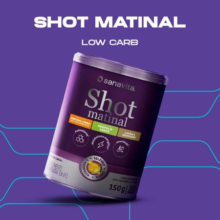 Shot Matinal 150g - Sabor Limão Sanavita Imagem de Shot Matinal 150g - Sabor Limão Sanavita
