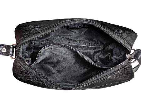 Imagem de Shoulder Bag Masculina Em Couro Bolsa Tiracolo Capanga