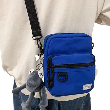 Imagem de Shoulder Bag Transversal Lateral Bolsa Ombro Masculina Leve Estilosa Lançamento Oferta Impermeável Moderna Espaçosa