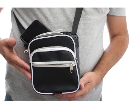 Imagem de Shoulder Bag Transversal Mini Bolsa Pochete Importada 3BPB