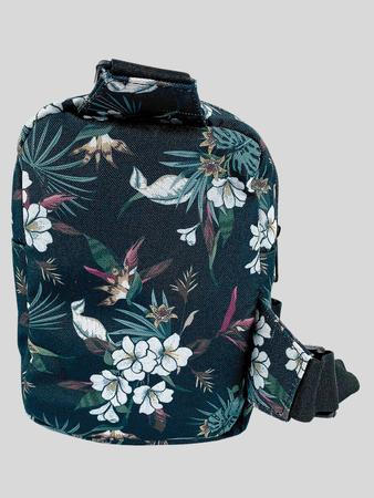 Imagem de Shoulder Bag Unissex  Mini Bolsa Necessaire Floral + Chapeu Bucket