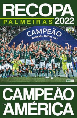 SHOW DE BOLA MAGAZINE SUPER PÔSTER - PALMEIRAS CAMPEÃO DA RECOPA 2022