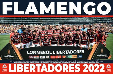Imagem de Show de Bola Magazine SuperPôster - Flamengo Tricampeão da Libertadores