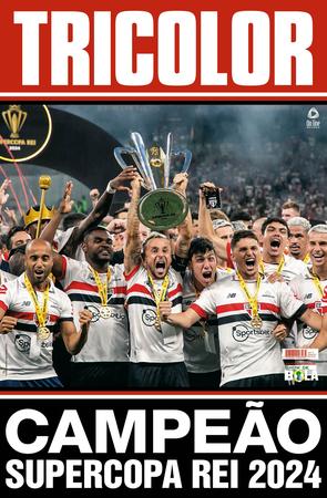 Imagem de Show de Bola Magazine SuperPôster - São Paulo Campeão da Supercopa do Brasil 2024