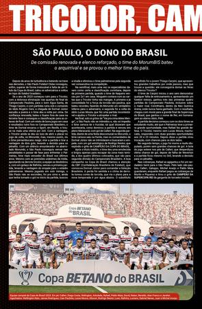 Imagem de Show de Bola Magazine SuperPôster - São Paulo Campeão da Supercopa do Brasil 2024