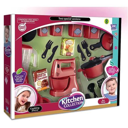 Conjunto Chef Cozinha Feminino - MESTRE CUCA BACANA - Cozinha Infantil / de  Brinquedo - Magazine Luiza