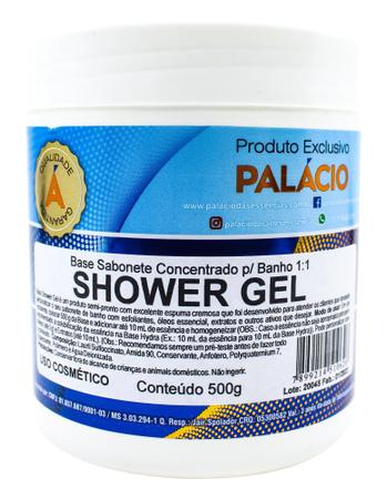 Imagem de Shower Gel: Base Sabonete Concentrado para Banho 1:1  500 g