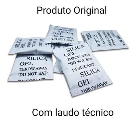 Silicas Saches Dessecantes Pacote com 1000 Saches de 1g