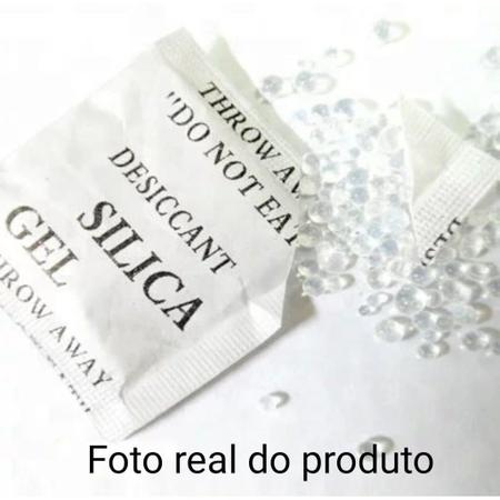 Imagem de Sílica gel sachê 100 unidades dessecante antimofo para armários gavetas calçados eletrônicos