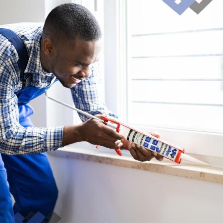 Imagem de Silicone Acético para Vedação Branco Uso Profissional