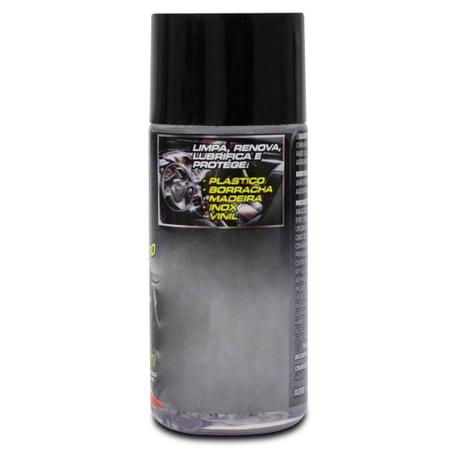 Imagem de Silicone Líquido Perfumado Luxcar Tradicional 100ml Brilho Proteção UV para Plástico Borracha e Inox