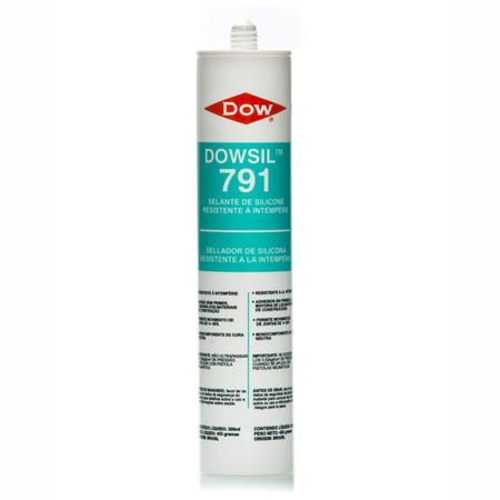 Imagem de Silicone neutro dowsil 791 preto 300ml / 453grs  - dowsil