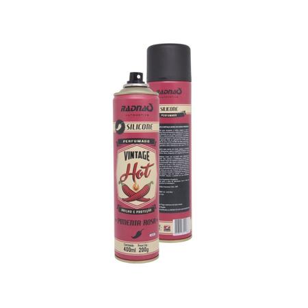 Imagem de Silicone Spray Perfumado Vintage Hot Pimenta Rosa Radnaq 400ML