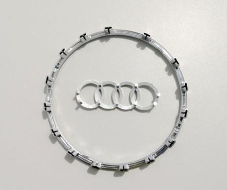 Imagem de Símbolo Emblema Central Volante Audi A3 A1 A7 A5 Q5 Q3