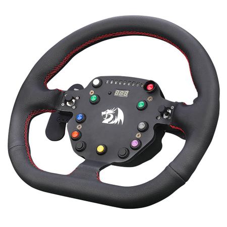 Volante Corrida Gamer Redragon Gt-32 P/ Pc - Escorrega o Preço