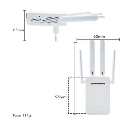 Imagem de Sinal Forte Em Toda Parte: Extensor Roteador Sinal Wi-Fi Pix