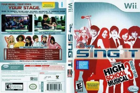 Disney Sing It: Highschool Musical 3, Wii game Used