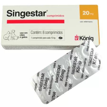 Imagem de Singestar anticoncepcional  Cães e Gatos 8 comprimidos konig