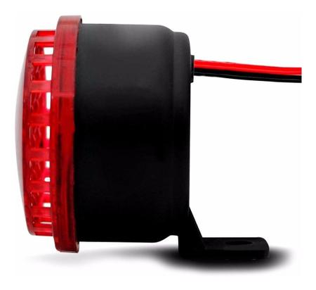 Imagem de Sirene Piezo 6 Tons Com Led Vermelho 12v Marcha Ré