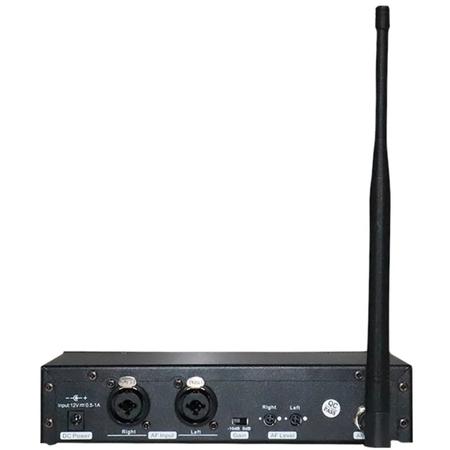 Imagem de Sistema de Monitoramento Duplo In Ear UHF Dylan DSM-601 Super Stereo