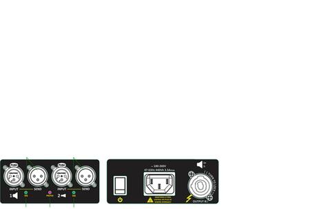 Imagem de Sistema profissional eco som conjunto de quatro line array la108 ativa biamplificada processada