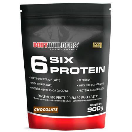 Imagem de Six Protein Refil 900g Chocolate - Bodybuilders