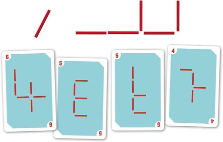 Imagem de Sixstix Papergames - Jogo Cartas E Palitos, 1 A 4 Jogadores