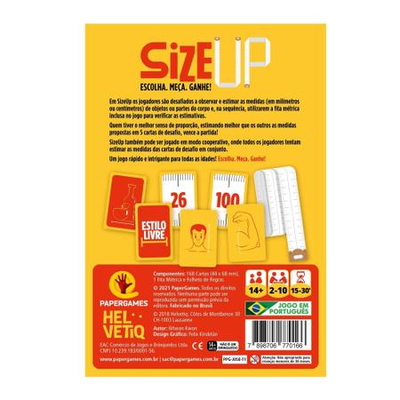 SizeUp  PaperGames