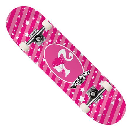 Imagem de Skate Board Infantil Radical Iniciante Menina Feminino