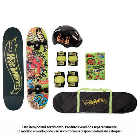 Skate Infantil Com Kit Proteção - 99 Toysfaça