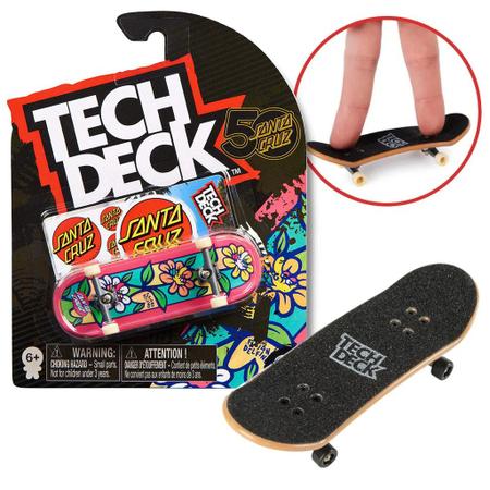 Skate de Dedo c/ 96mm Tech Deck Real Skateboards Sunny em Promoção