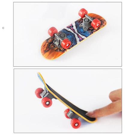 Impresso Mini Dedo Skate Leve Profissional Dedo Flexível Movimento