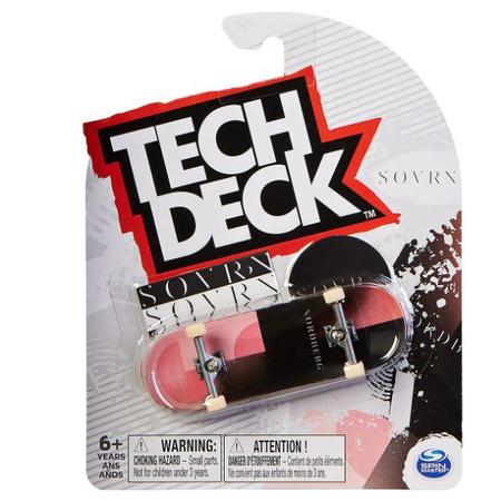 Mini Skate Dedo Fingerboard C/ Lixa Techdeck Skateboard 96mm