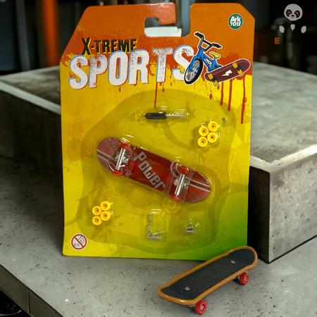 Skate De Dedo C/lixa Fingerboard +pcs Brinquedo barato - Ark Toys