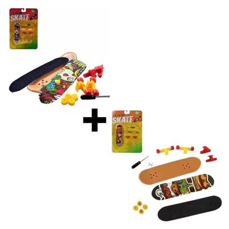 Kit Skate de Dedo Com Rampa Brinquedo Infantil Super Radical - Art Brink -  Skate de Dedo - Magazine Luiza