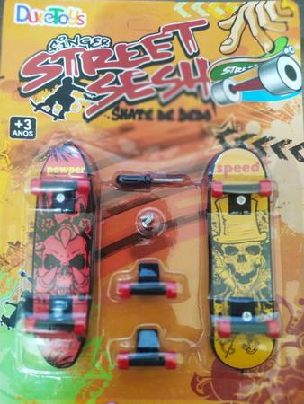 Tudo Dez  A maior loja de preço único do Brasil - Infantil - Brinquedo  Skate De Dedo 2 Unidades