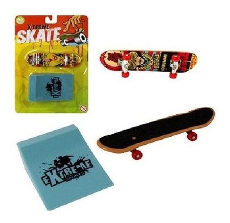 1 Skate De Dedo Desmontável X-treme Com Acessórios