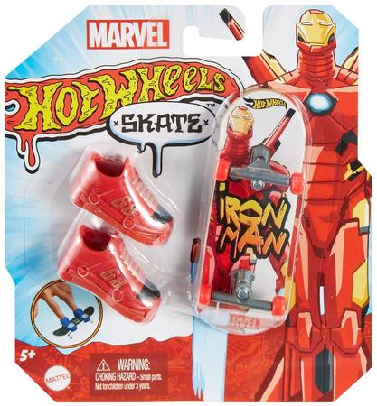 Hot Wheels Skate De Dedo Com Tênis Fingerboards - Mattel