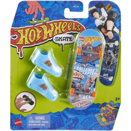 Skate De Dedo Profissional Hot Wheels com Tênis e Carro Sortidos - Blanc  Toys - Felicidade em brinquedos