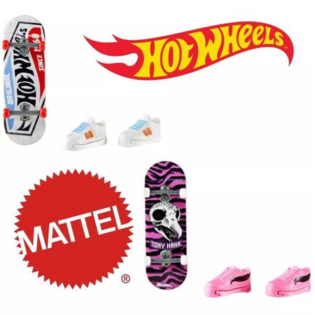 Skate de Dedo Hot wheels Profissional Tenis Fingerboard - Mattel - Skate de  Dedo - Magazine Luiza