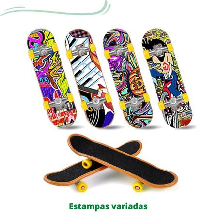Skate De Dedo Infantil Fingerboard Skate De Dedo em Promoção na Americanas
