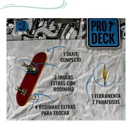 Skate de dedo Fingerboard - Skate 1 Skate Shop