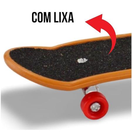 Skate De Dedo 02 Unidades Skate Park Diversos Modelos Dm Toys