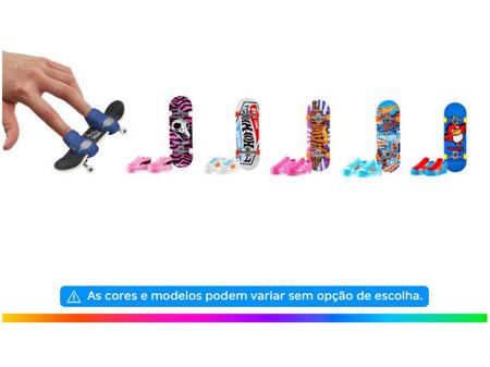 Imagem de Skate de Dedo Mattel Hot Wheels com Acessório