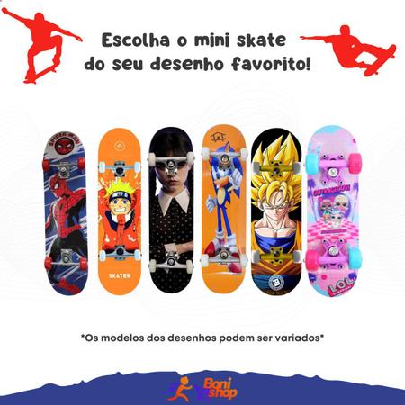 Skate De Dedo Profissional Fingerboard Presente P/ Criança Kit c/ 4 - Monac  Store - Skate de Dedo - Magazine Luiza