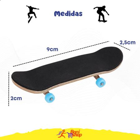 Skate De Dedo Fingerboard Personagens Brinquedo