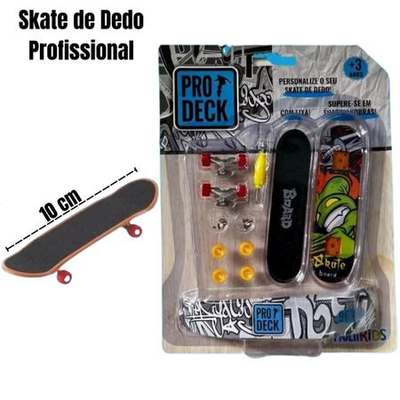 Skate De Dedo Tech Deck Fingerboard + 2 Brindes Exclusivos