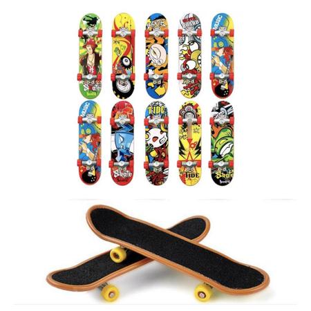 Skate De Dedo Profissional Fingerboard Presente P/ Criança Kit c/ 4 - Monac  Store - Skate de Dedo - Magazine Luiza