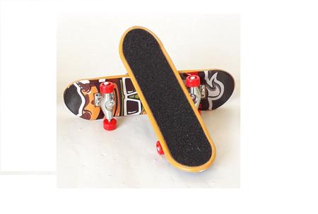 Skate De Dedo Kit 2 Fingerboard Truck Metal Com Ferramentas